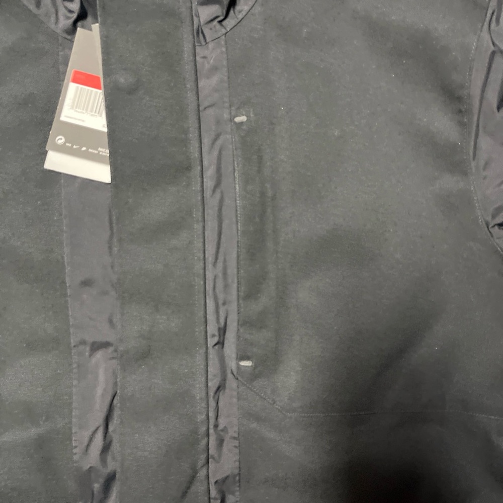 NIKE SPORTSWEAR SYNTHETIC-FILL PARKA CZ2867-010 MENs Large Black $375 Winter NEW - Picture 5 of 10